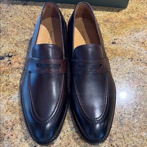 Beckett Simonon Dark Brown Cohen Penny Loafer (NWT)